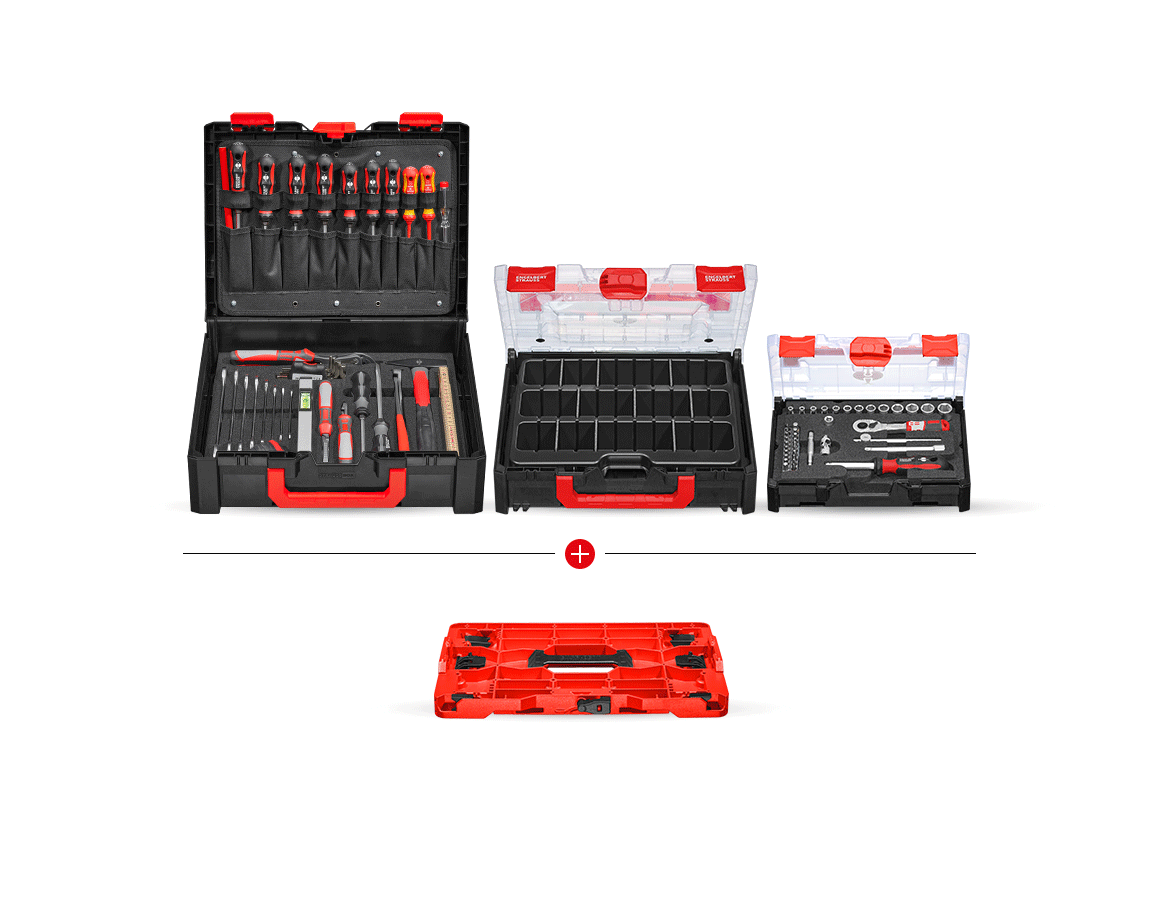 STRAUSSbox Werkzeug-Set Allround 1/4