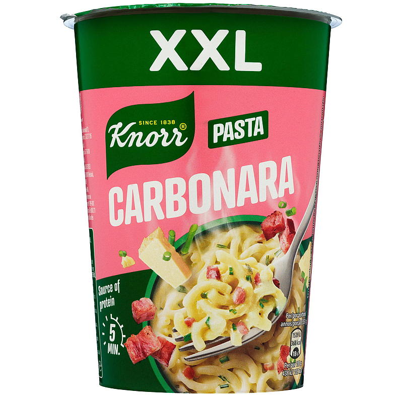 Knorr Carbonara snack pot 92 g Knorr