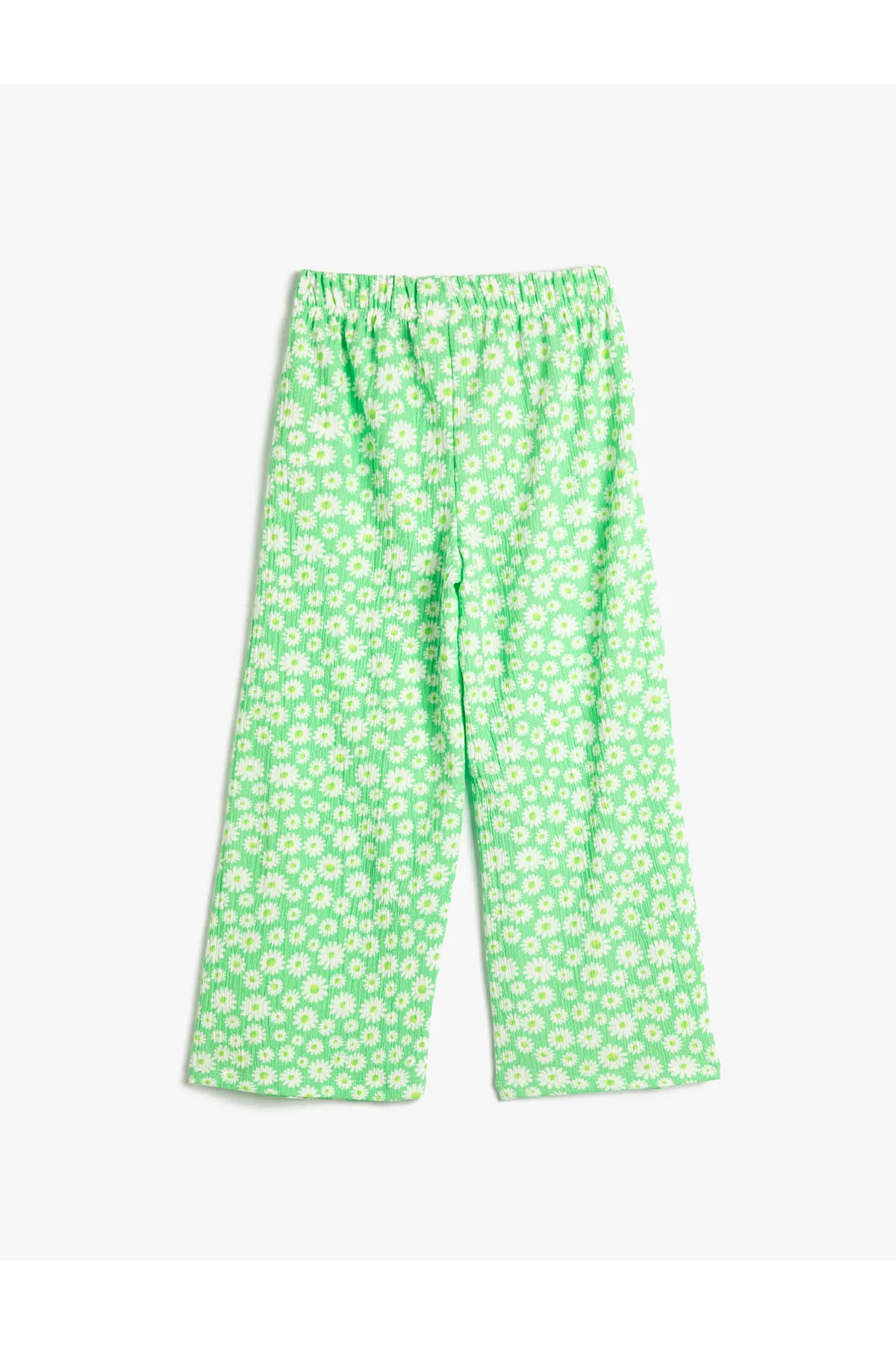 Koton  Gepunktete Hose, Blumenmuster, elastischer Bund, strukturiert
