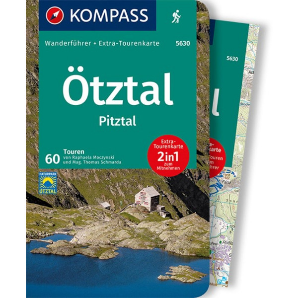 KOMPASS WF 5630 ÖTZTAL, PITZTAL - Wanderführer
