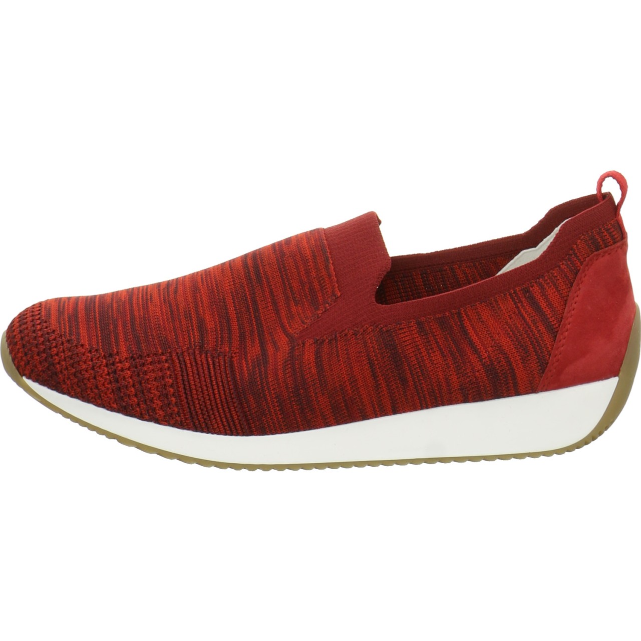 ARA Sportliche Slipper rot