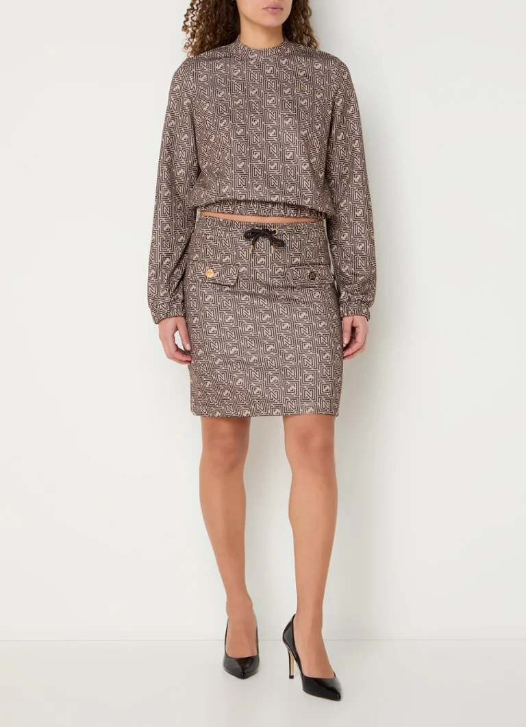 Maglione NIKKIE Huesca con logo stampato