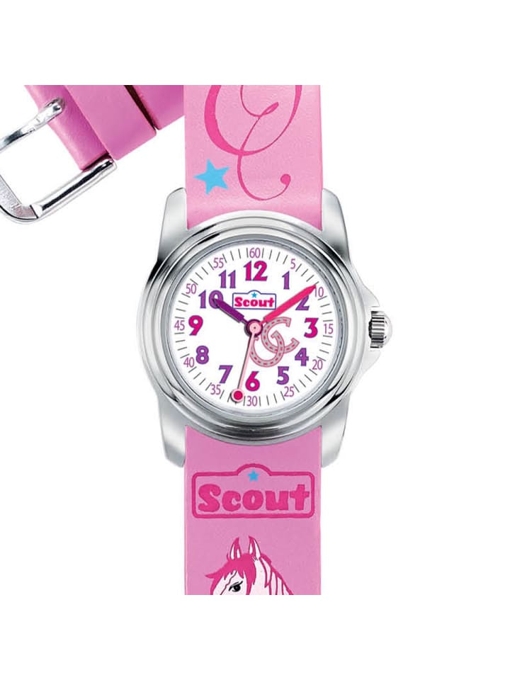Scout Quarzuhr 280301022 in Silber günstig kaufen onesize