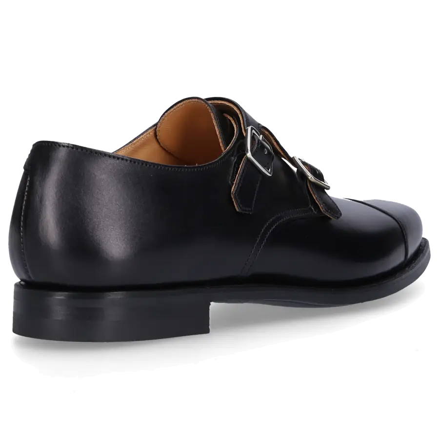 Crockett & Jones - Monk Schuhe LOWNDES schwarz - schwarz