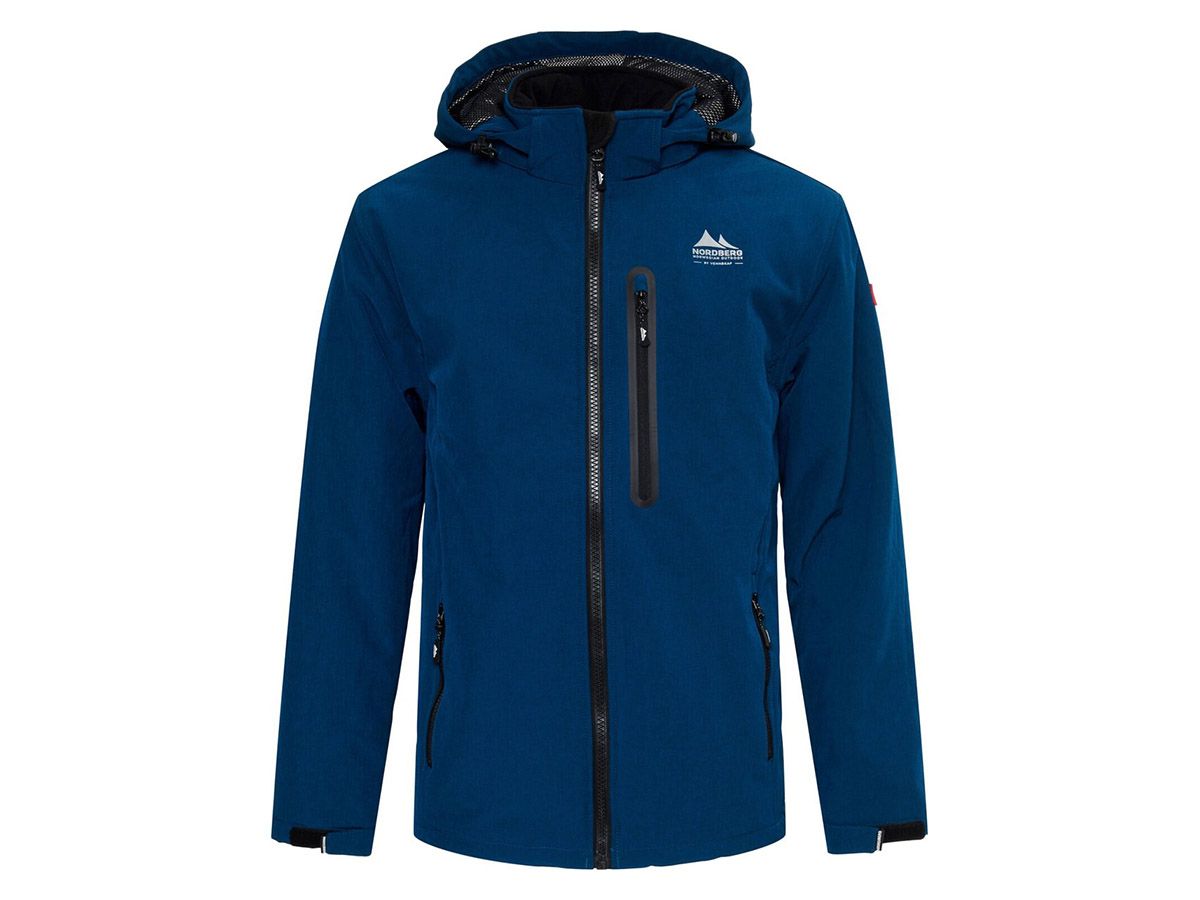 Nordberg Laser Petrol Melange Herren Softshell Jacke