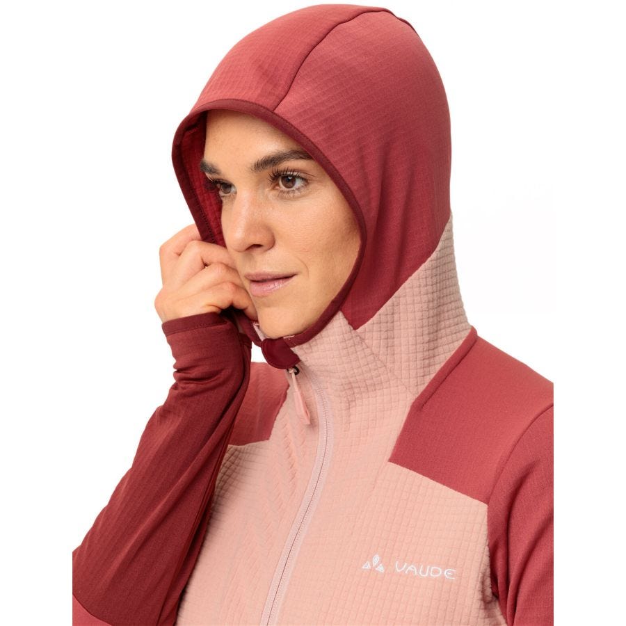 Monviso Grid Fleece Jacke Damen