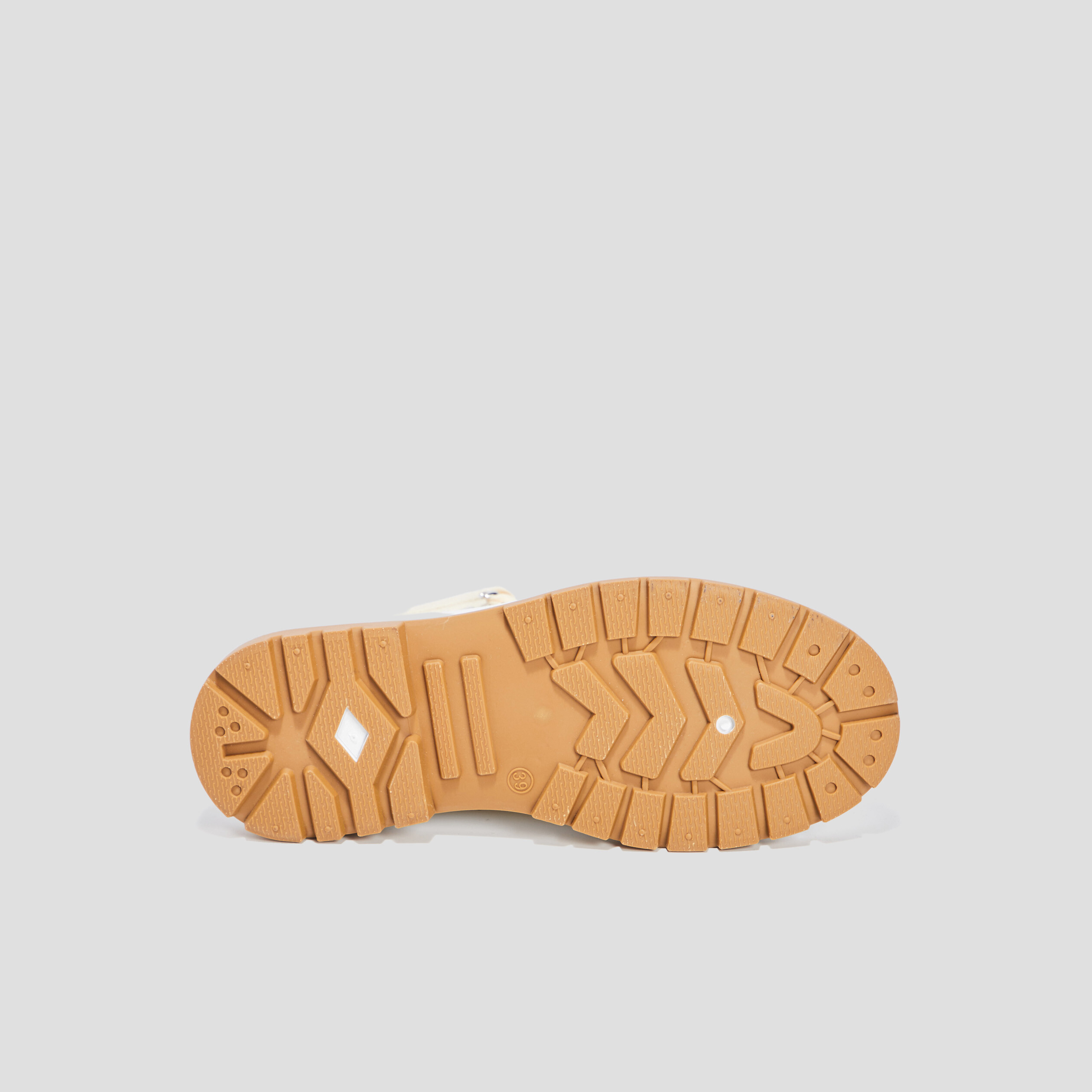 Baskets montantes en toile Trappeur sable femme | La Halle