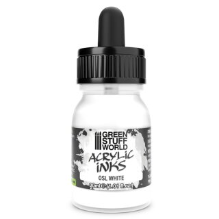 Acrylic Inks - Opaque Flüssige Acrylfarbe - OSL Weiß (4285) (30ml)