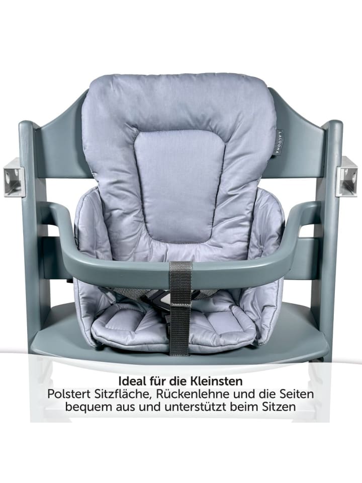 LaLoona Sitzverkleinerer für bebeconfort Timba Hochstuhl - in grau günstig kaufen onesize