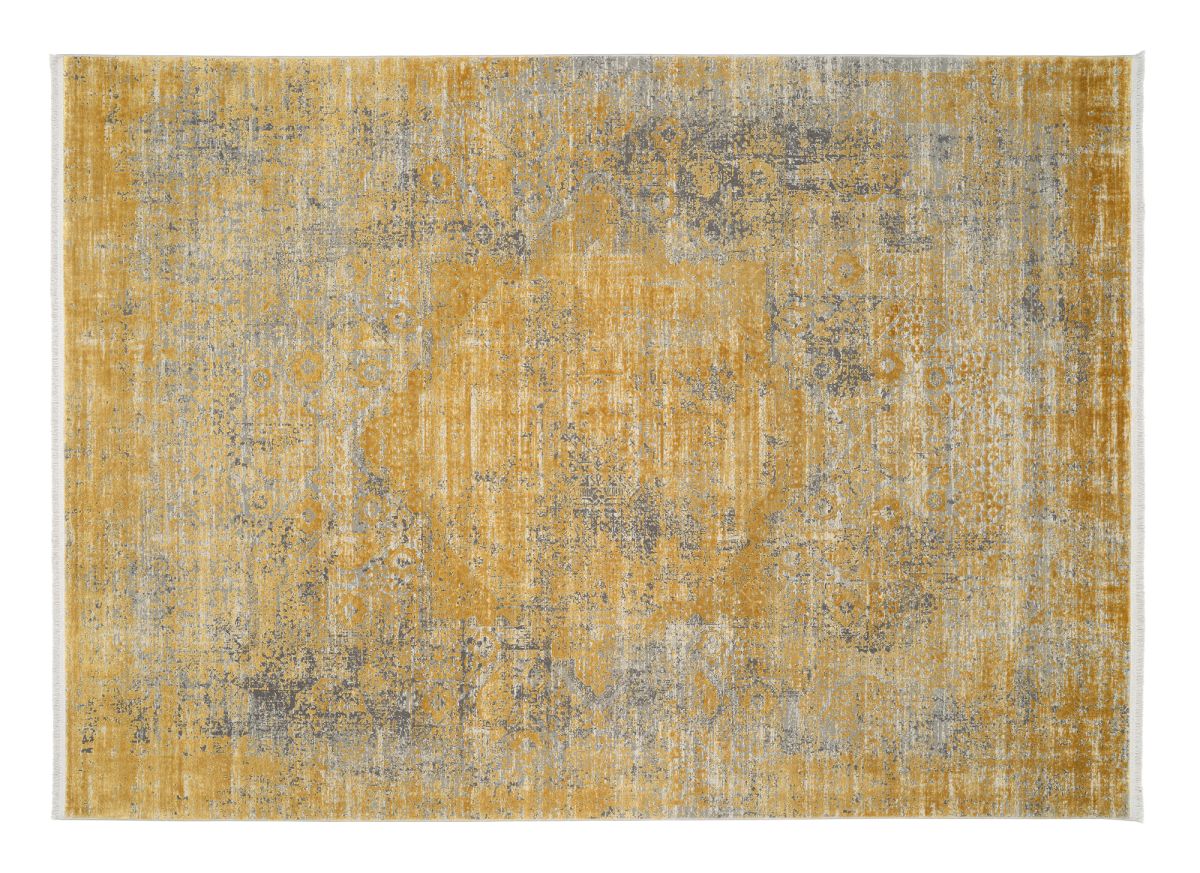 Webteppich Isfahan Gold 140 x 200 cm