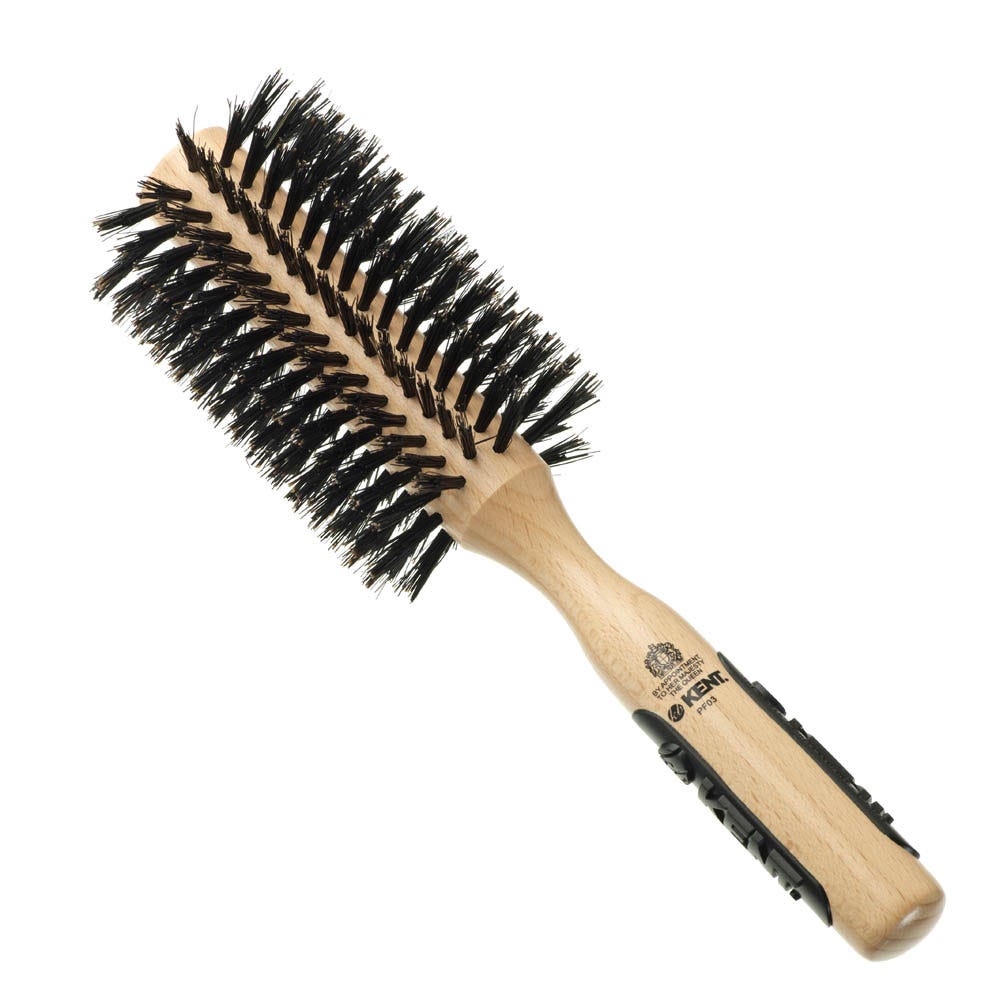 KENT Rundbürste, groß, Natural Shine, 14-reihig NS03