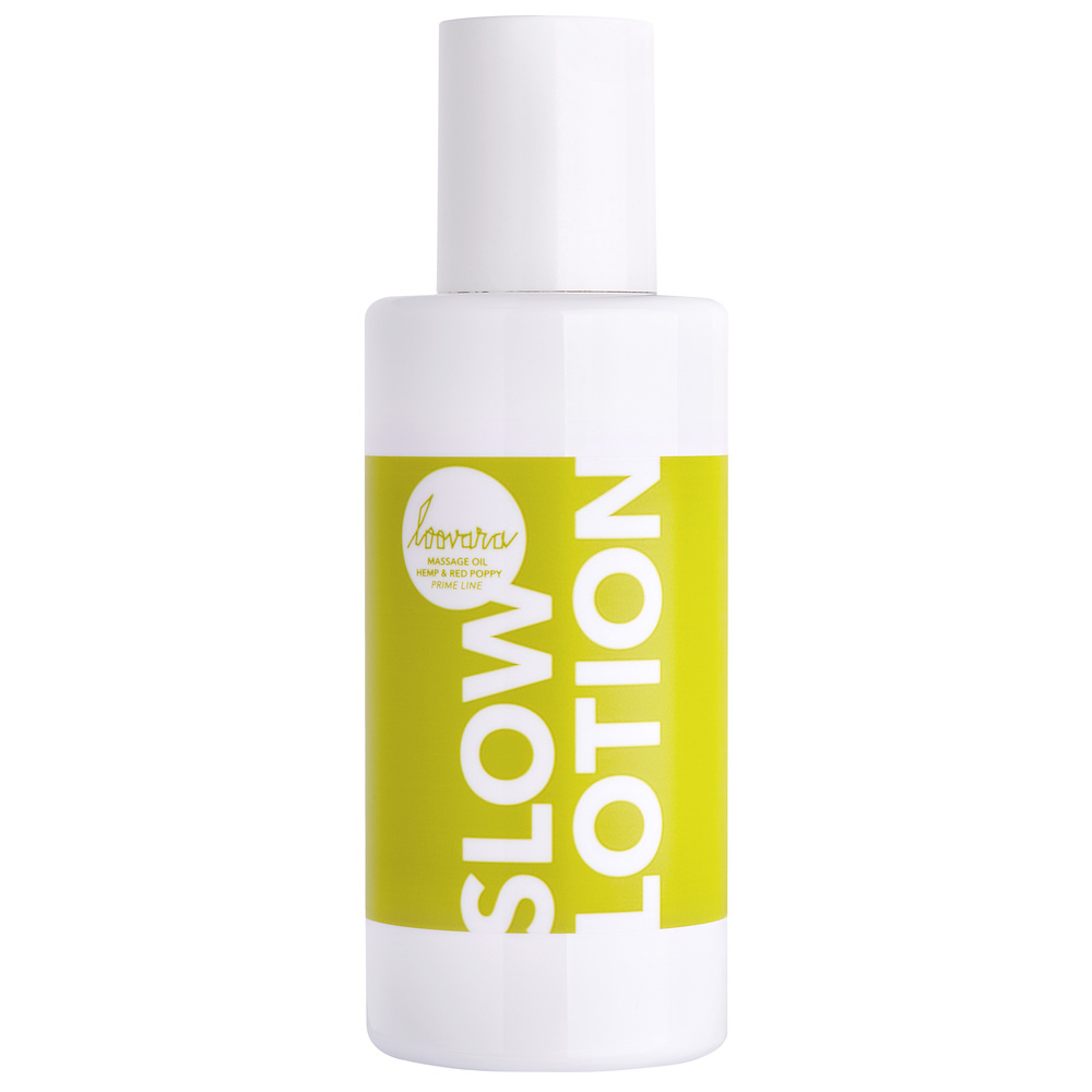 loovara Slow Lotion - Huile de massage aux graines de chanvre et de pavot huile de massage