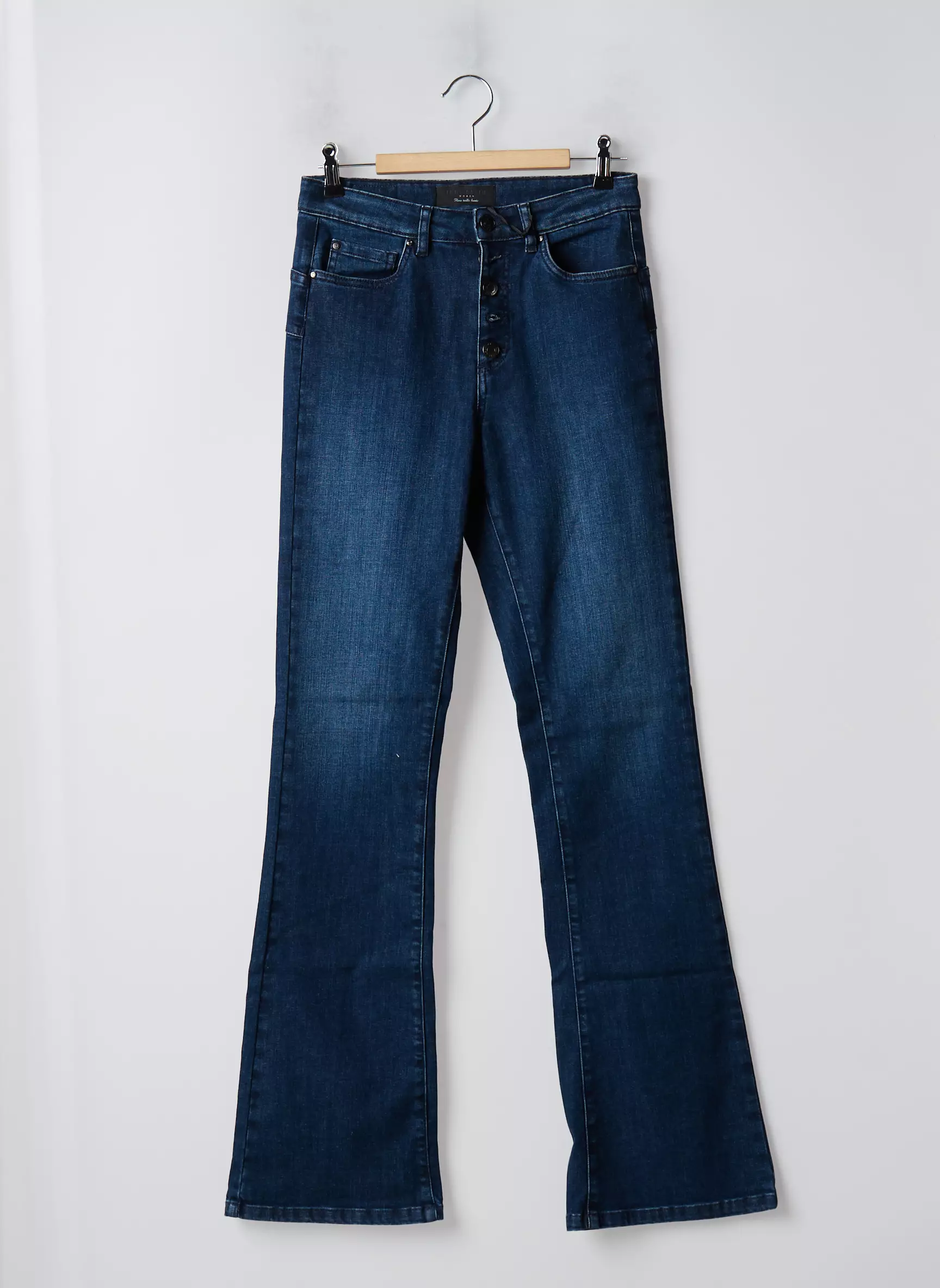 Ikks Jeans Bootcut Femme couleur bleu