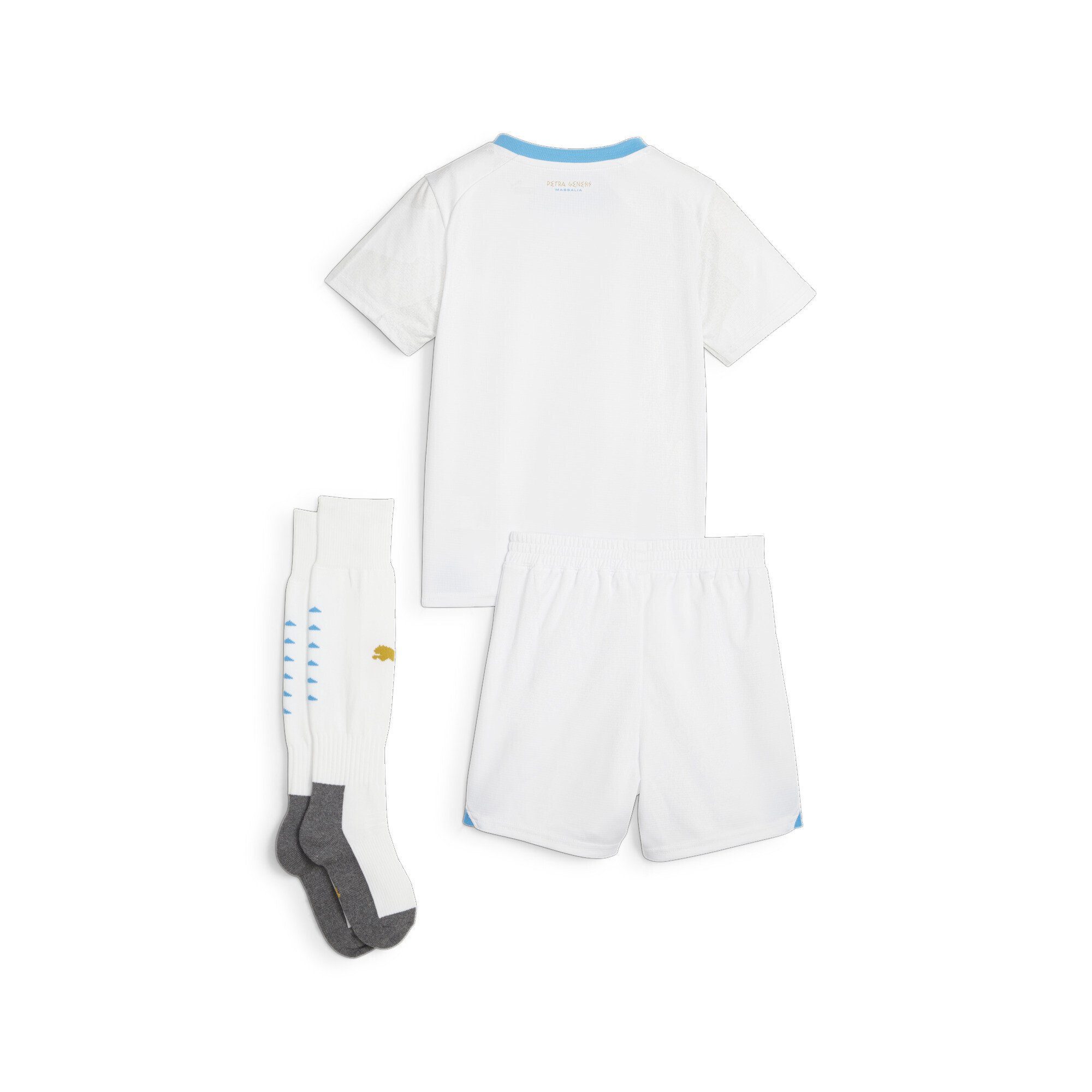 PUMA Trainingsanzug Olympique de Marseille 23/24 Heimtrikot Mini-Kit Kinder