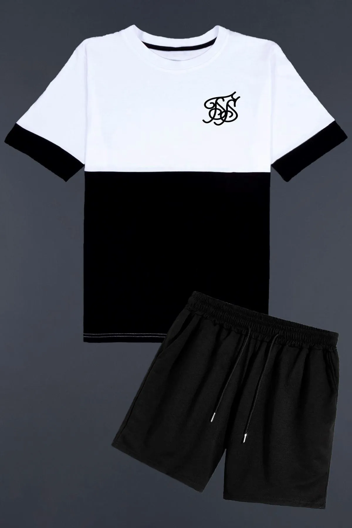 trendypassion  Fs Shorts T-Shirt-Trainingsanzug-Set