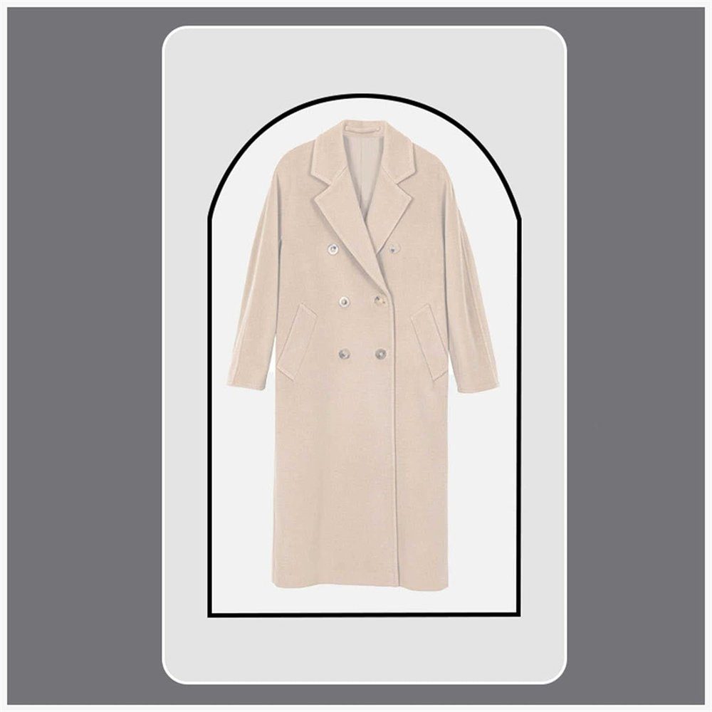 RHAFAYRE Kleidersack Transparenter Kleidersack zum Aufhängen von Kleidung und staubdicht (3 St)