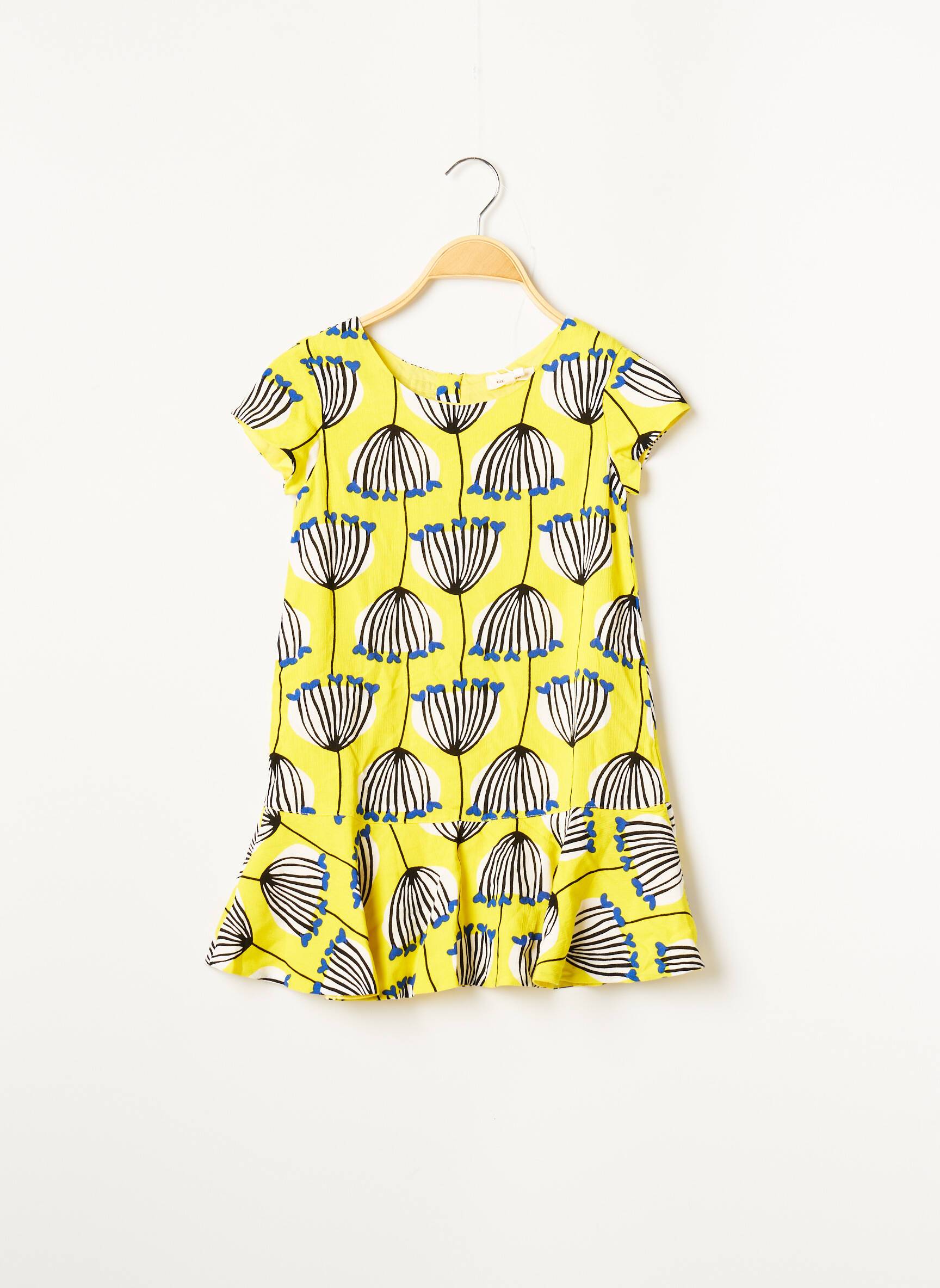 Catimini Robes Mi Longues Fille couleur jaune