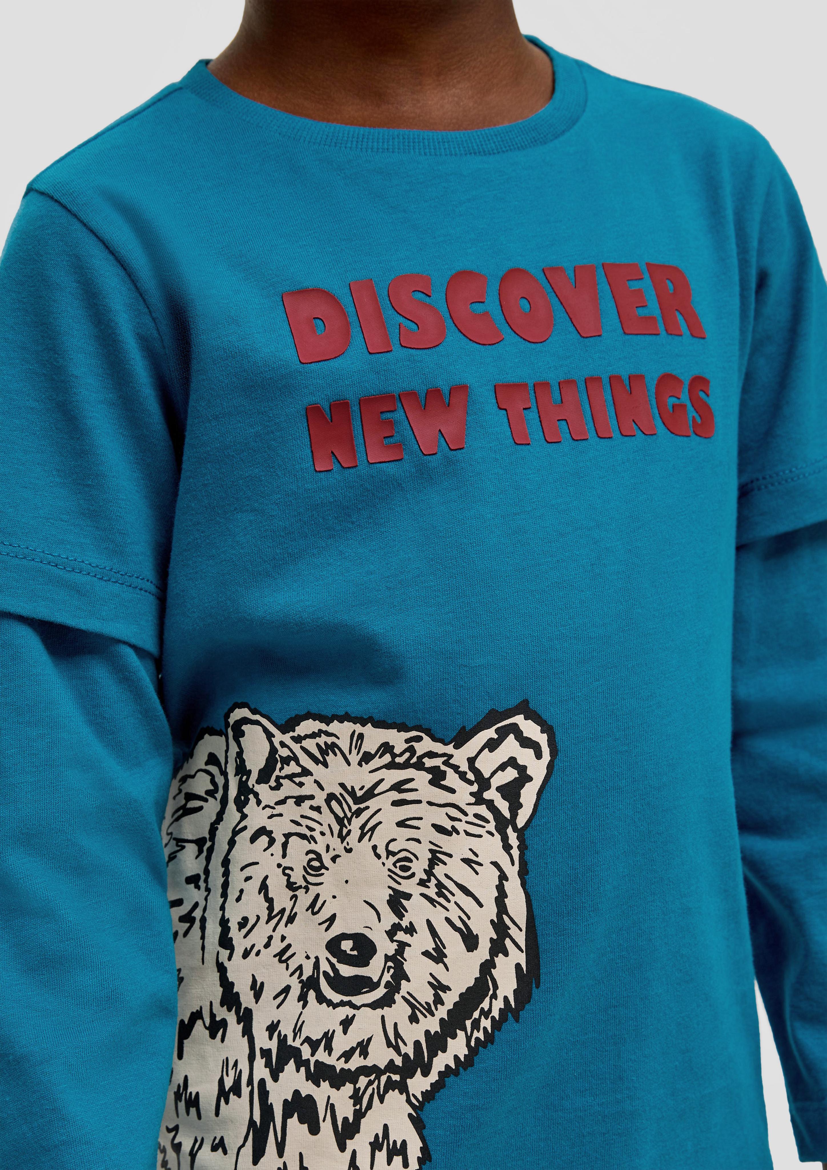 Longsleeve mit Layering-Detail  2134176-6471