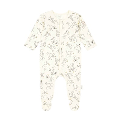 Strampler langarm, beige für Jungs