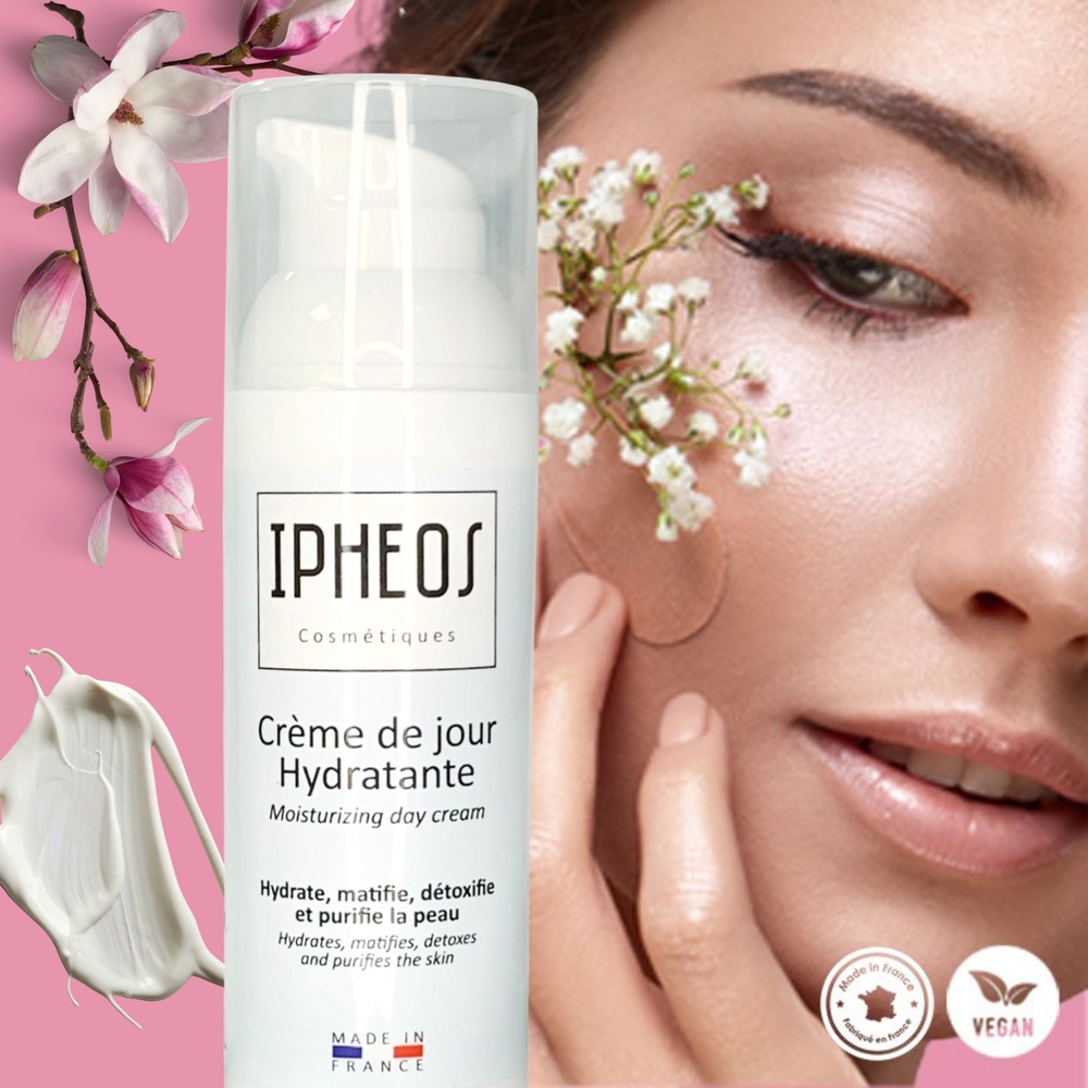 Ipheos Crème de jour Crème hydratante, matifiante, détoxifiante