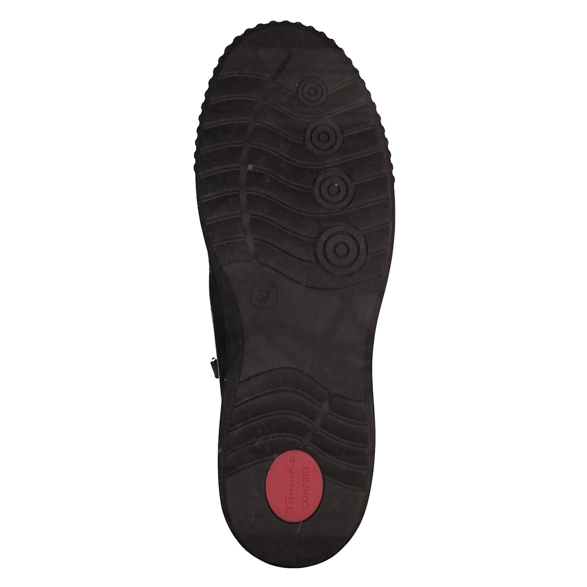 Bottines noir dessus cuir
