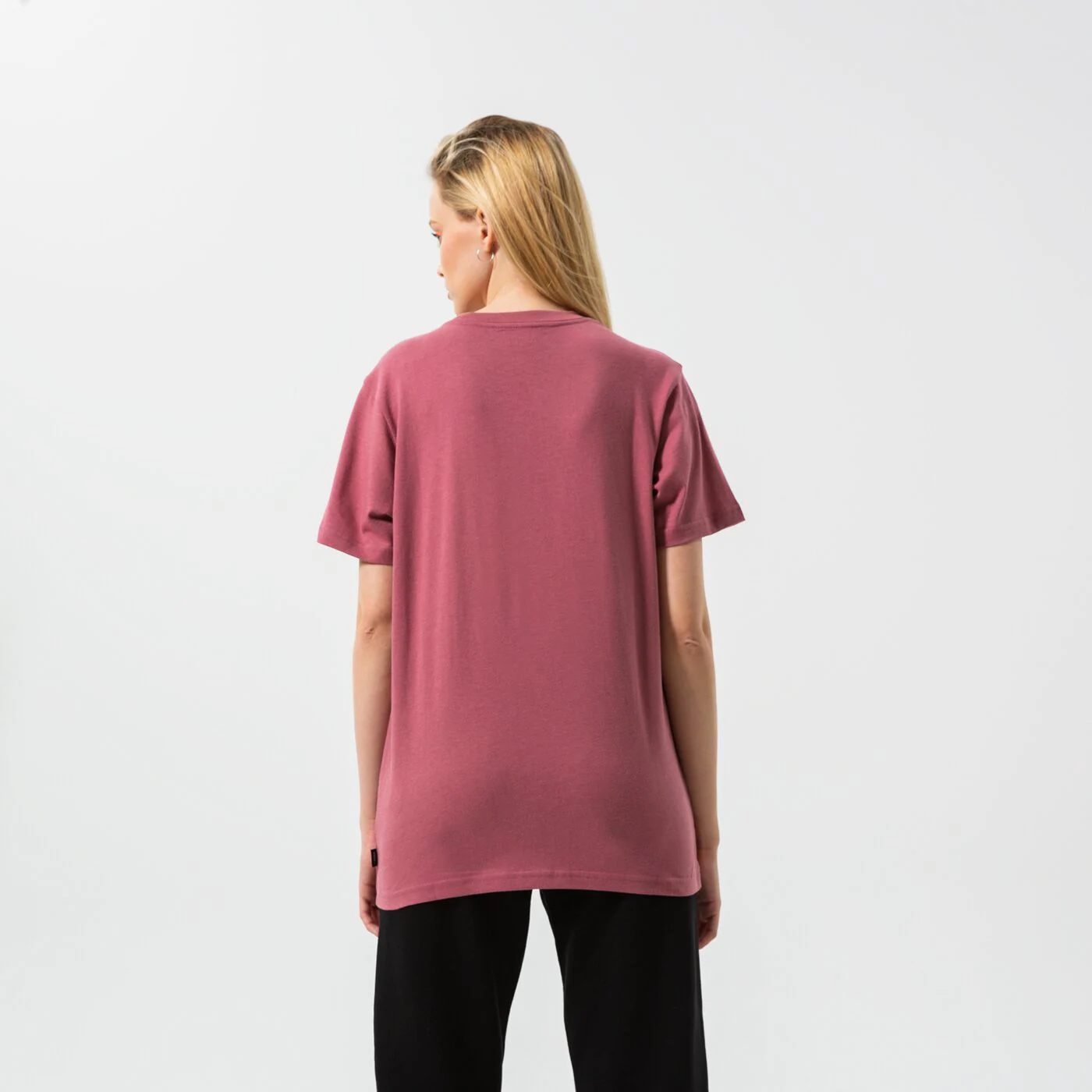 VANS T-SHIRT LEFT CHEST LOGO TEE EM Dunkelrot