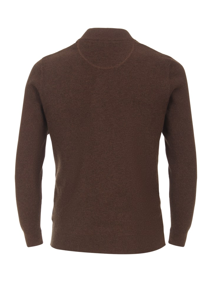 CASAMODA Strickjacke in Braun günstig kaufen