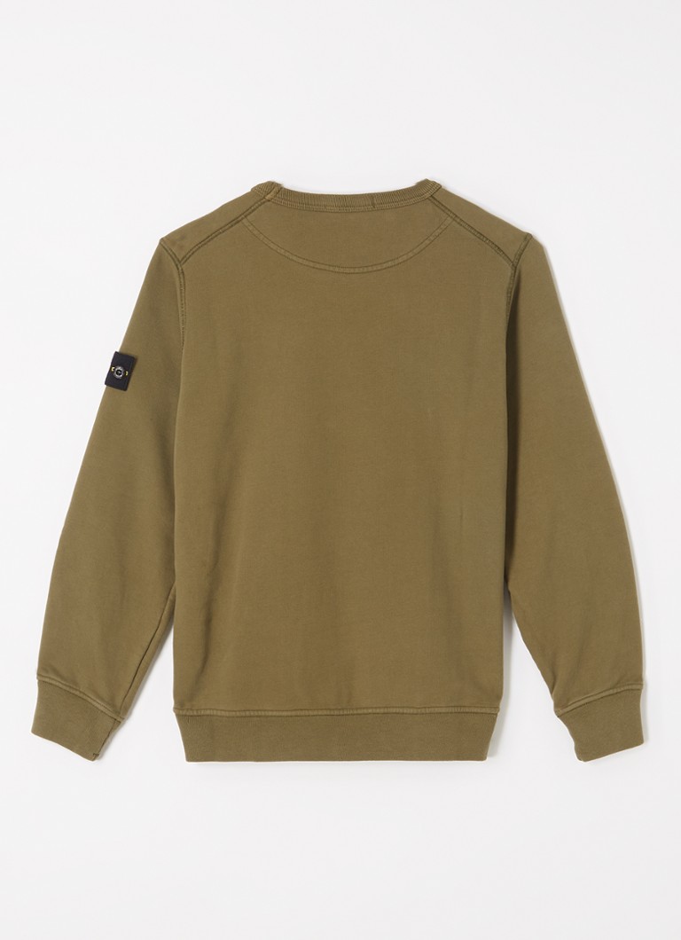 Κεντημένο πουλόβερ με λογότυπο Stone Island 61320