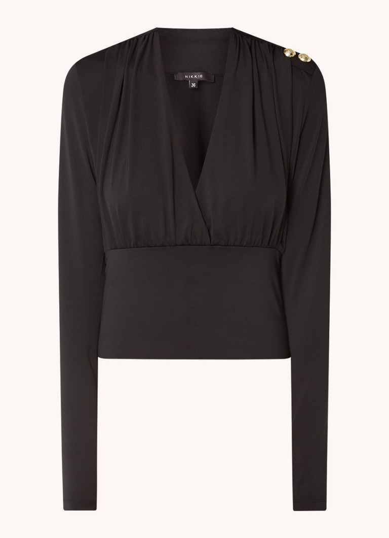 Top con scollo a V Roberta di Nikkie