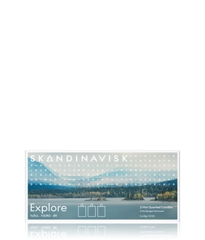 SKANDINAVISK EXPLORE Kerzenset-195 g