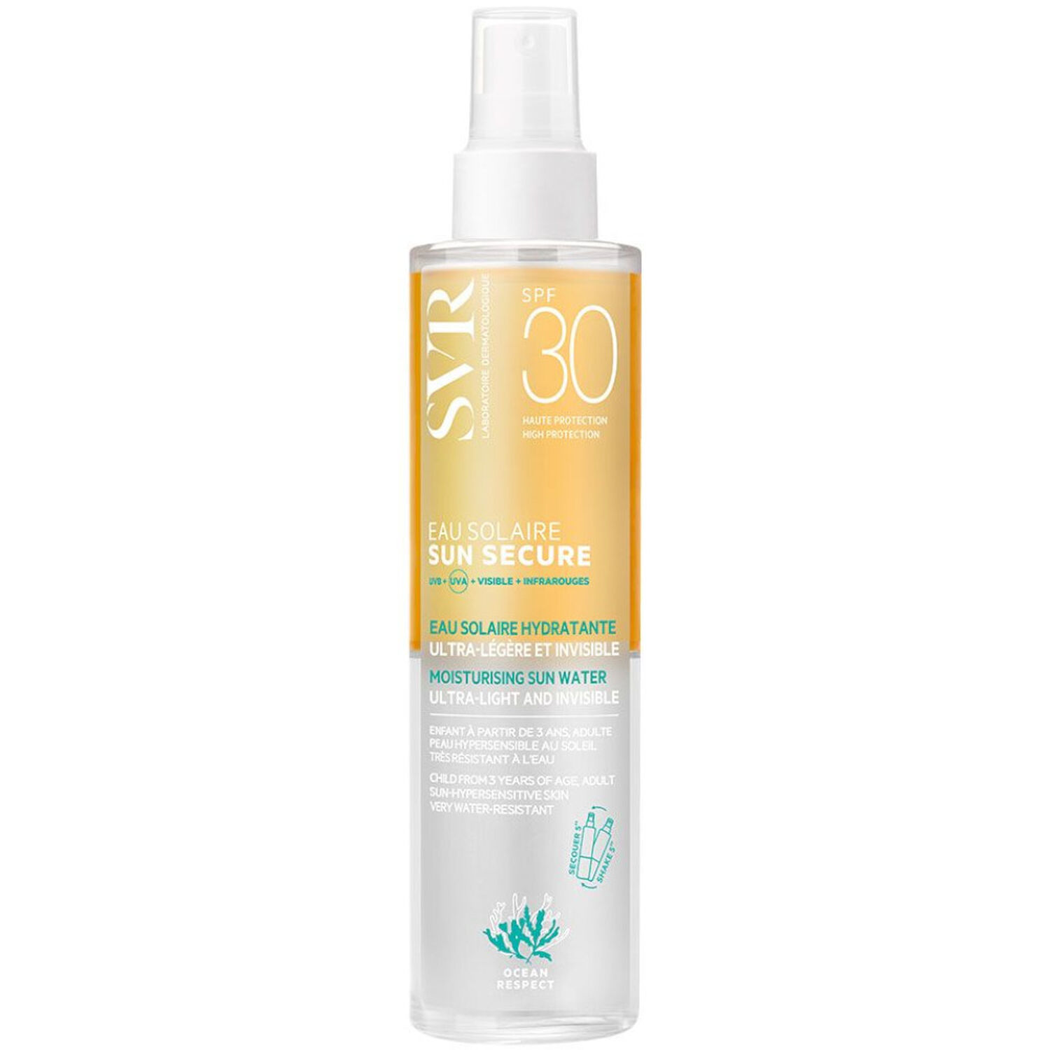 SVR Sun Secure Eau Solaire Hydratante SPF30