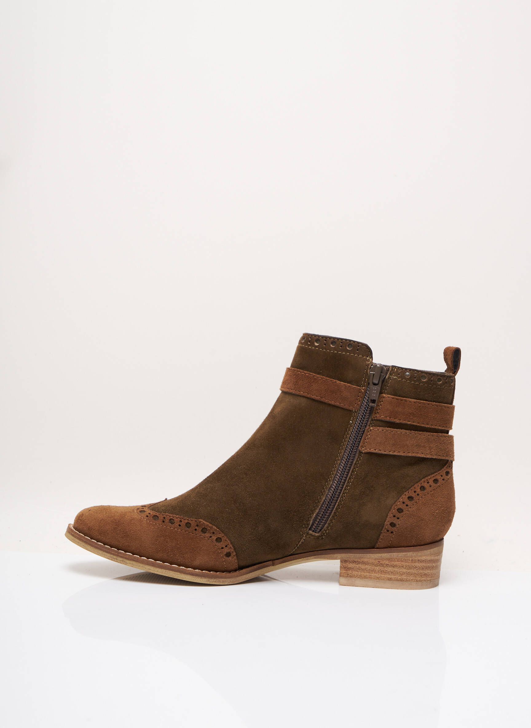 Fugitive By Francesco Rossi Bottines Femme couleur vert