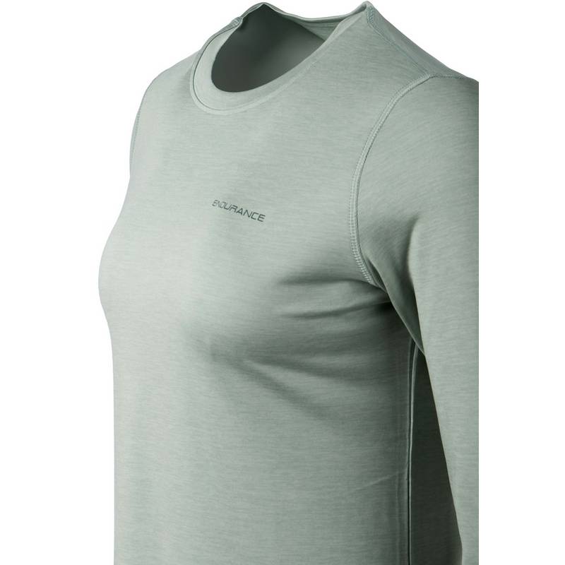 Endurance Maje Melange Langarmshirt Damen
