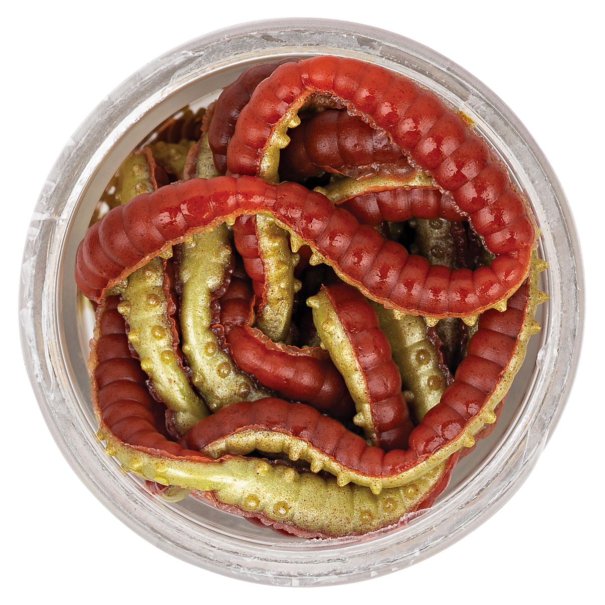 Berkley Softbait PowerBait Power Honey Worm (rot/gelb)