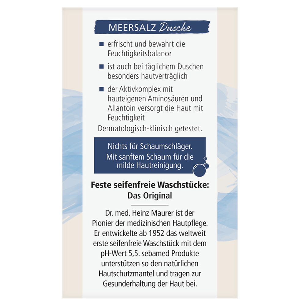 sebamed Meersalz feste Dusche 100 g