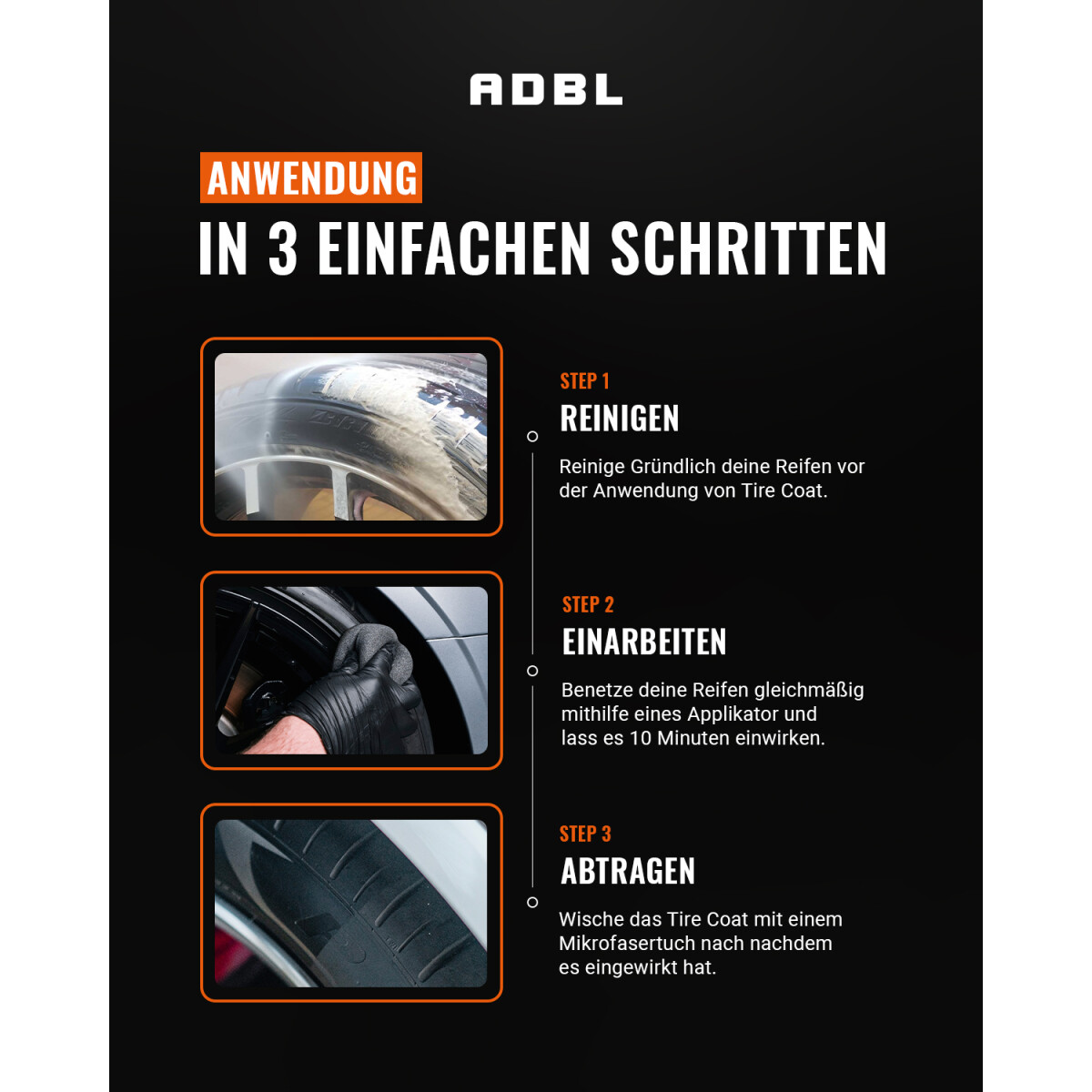 ADBL Tire Coat Reifenpflege 1L