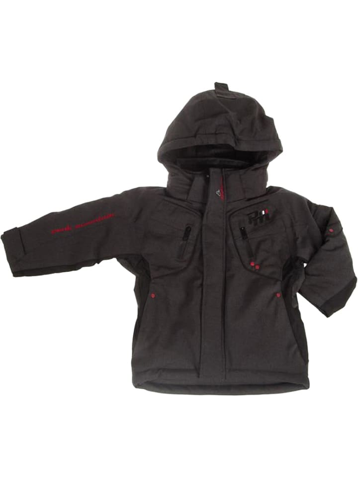Peak Mountain Ski-/ Snowboardjacke in Dunkelgrau günstig kaufen