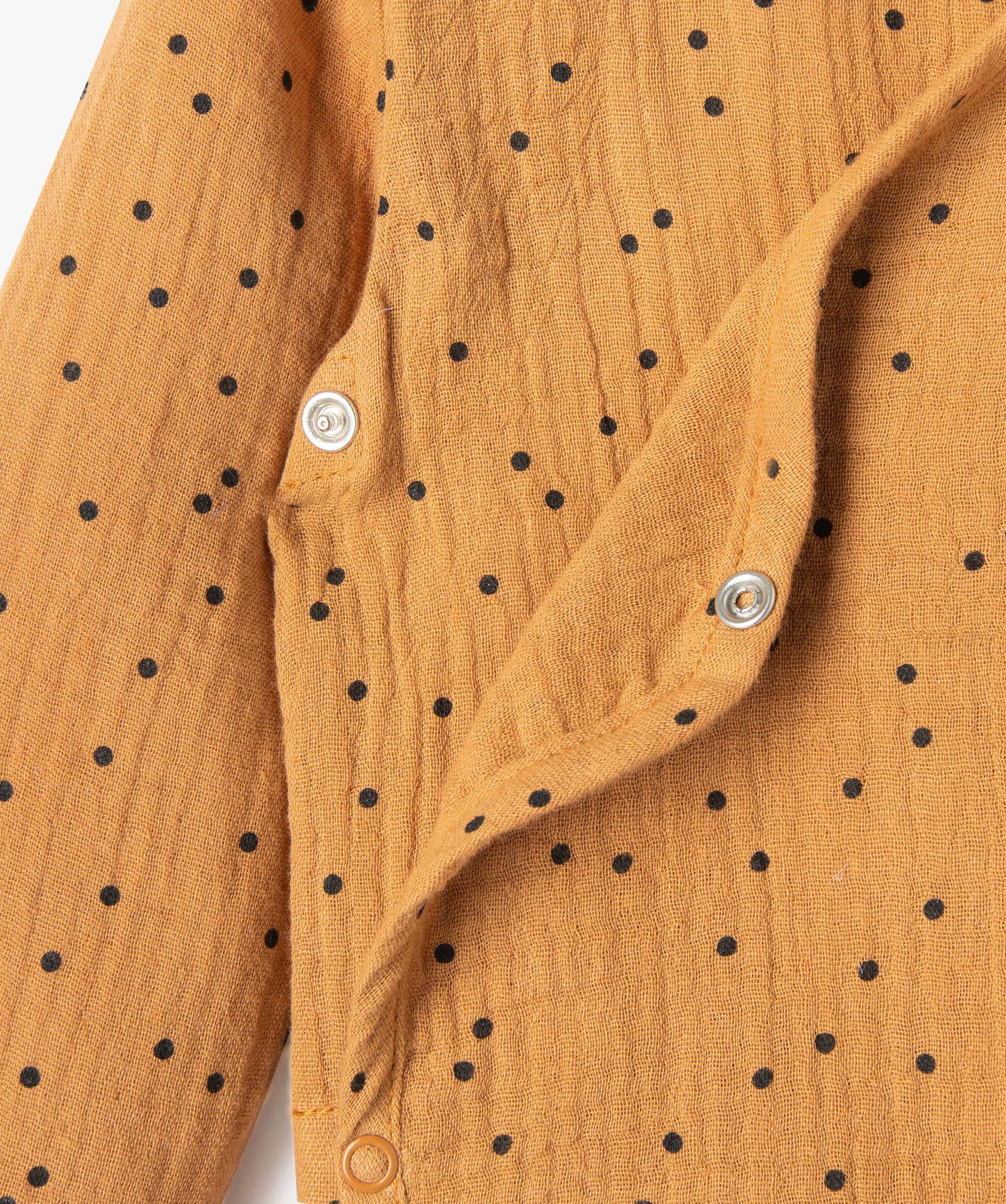 Ensemble bébé 2 pièces : cache-cur + pantalon en double... marron | GEMO