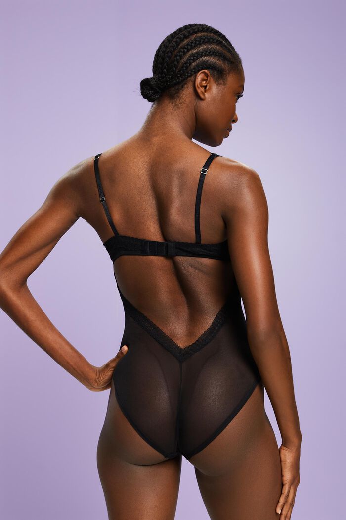 Mesh-Body mit Bügel-Cups