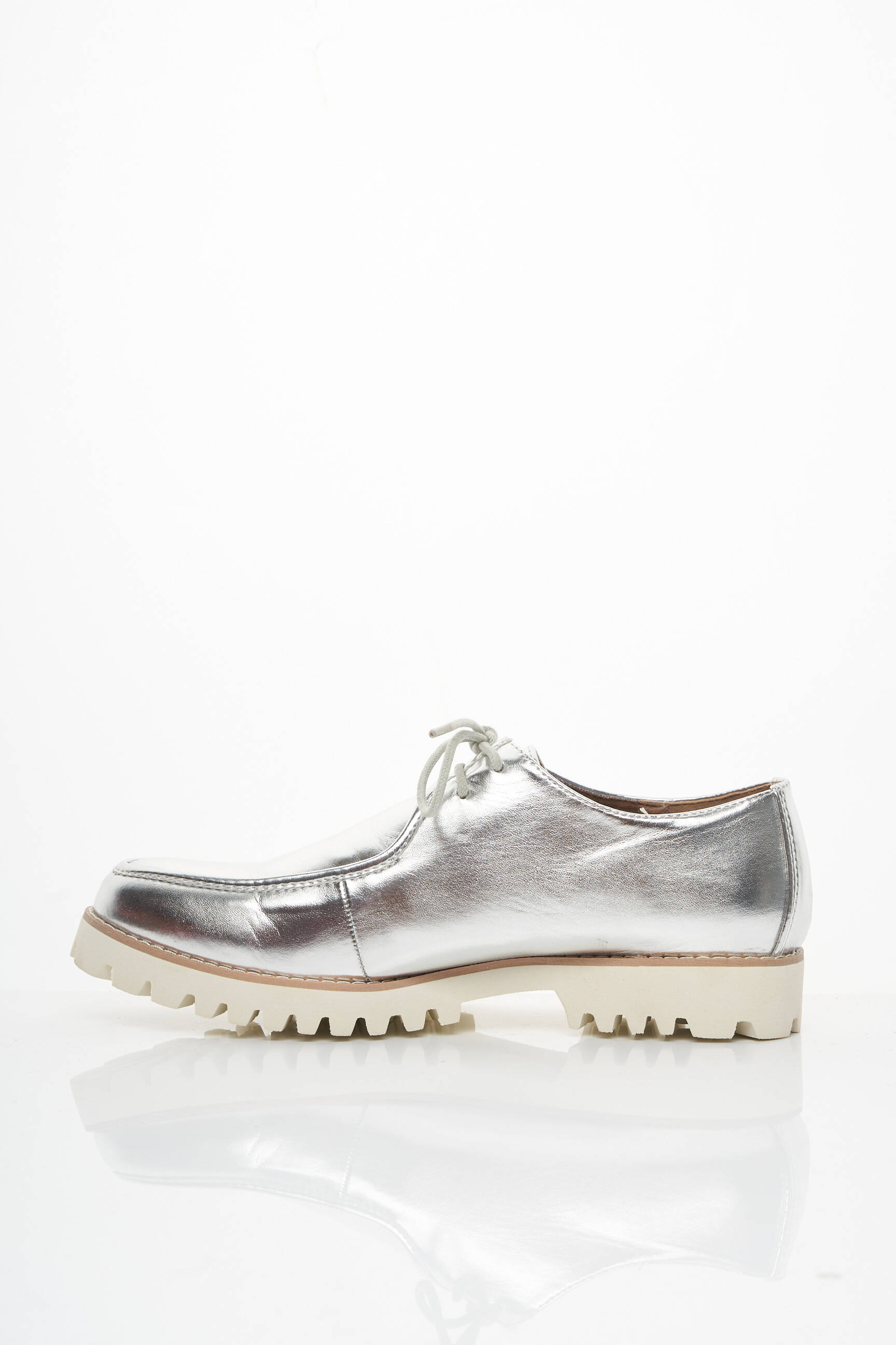 Vanessa Wu Derby Femme couleur gris