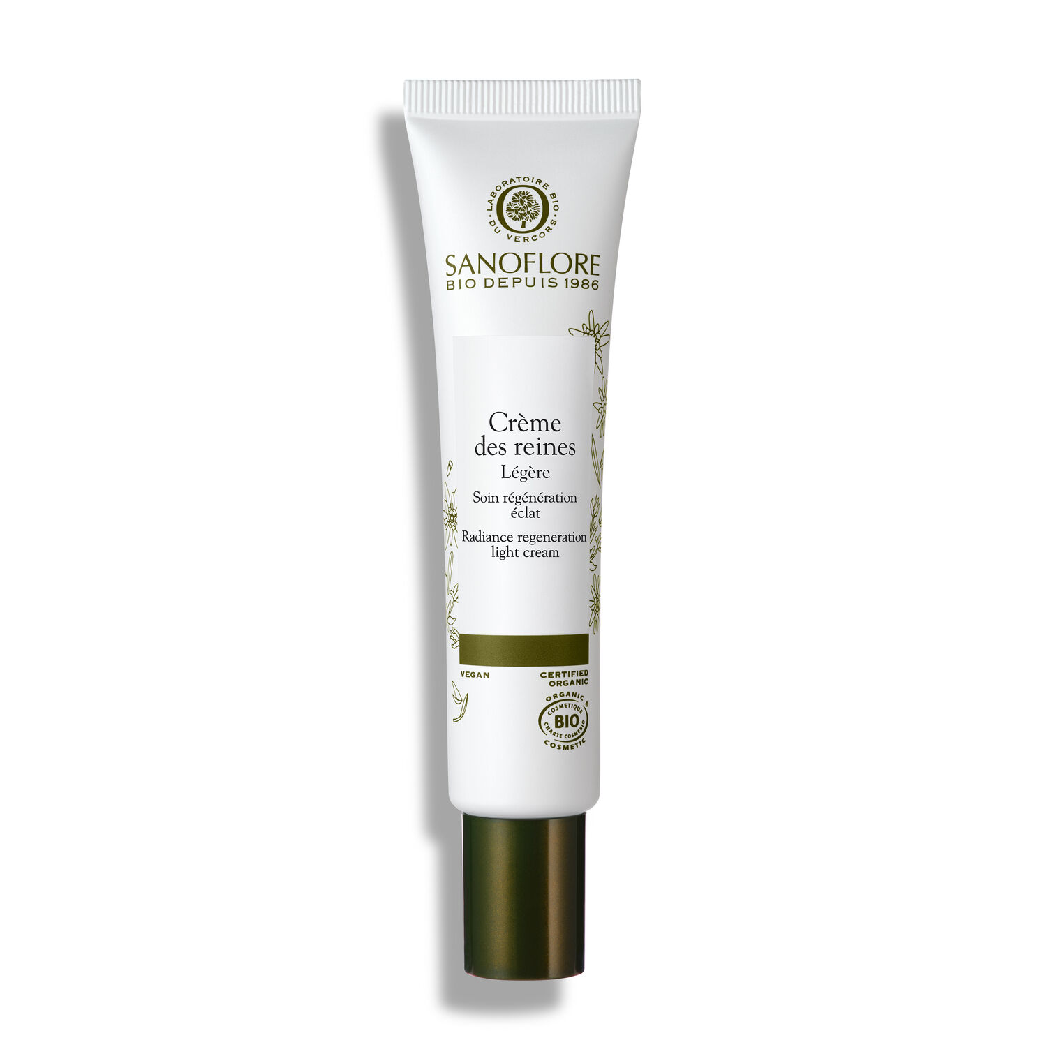 Sanoflore Crème des Reines Légère Soin de Jour Anti-âge Eclat 40 ml