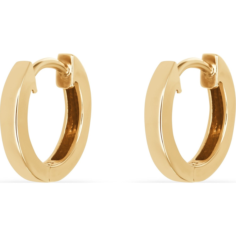 FAVS Créoles 375 Or jaune Boucles d'oreilles