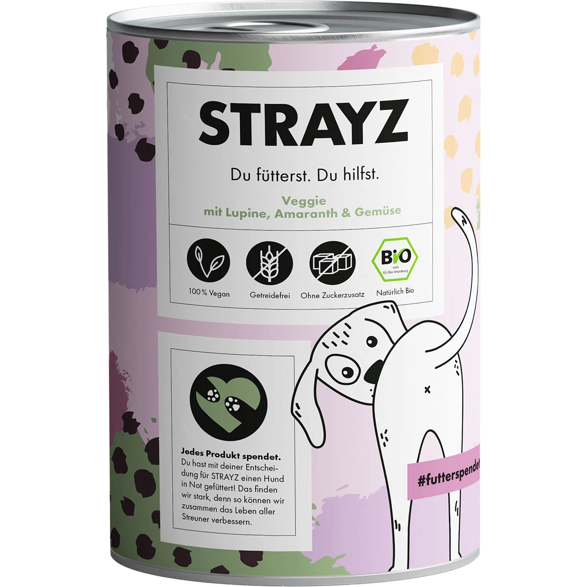 STRAYZ BIO Veggie mit Lupine, Amaranth & Gemüse bei ZooRoyal