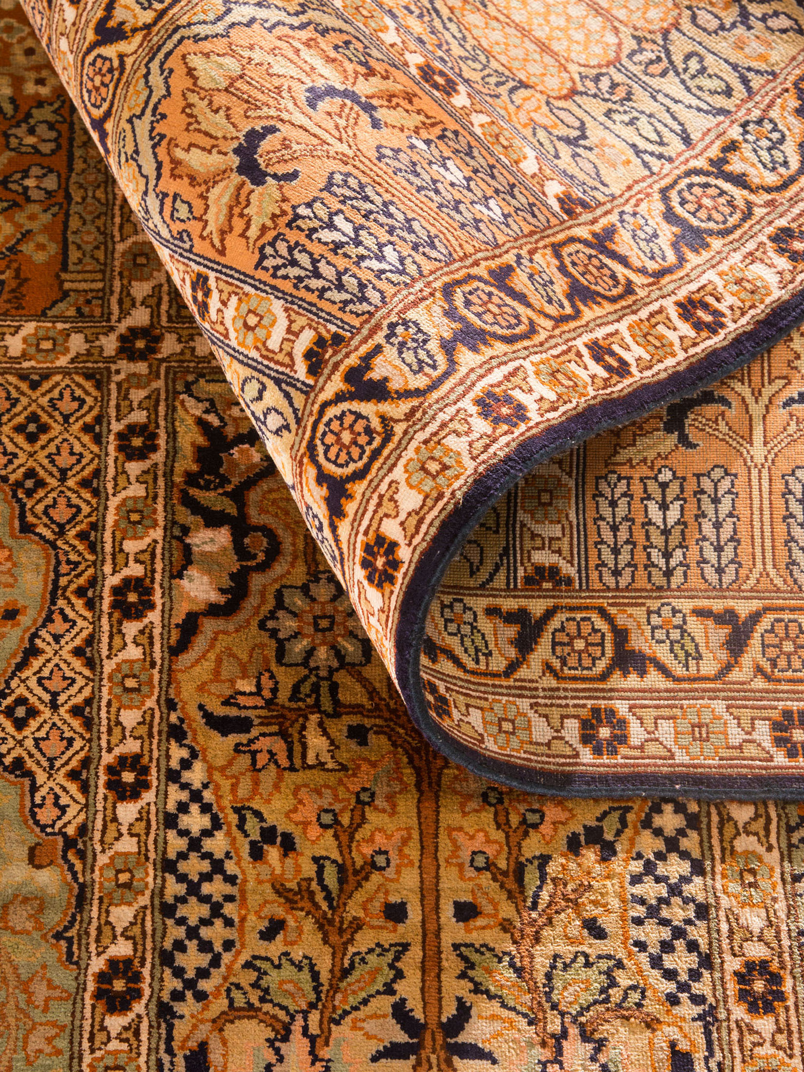 Kaschmir Seide 18/18 ca. 170 x 252 cm, Unikat / Einzelstück