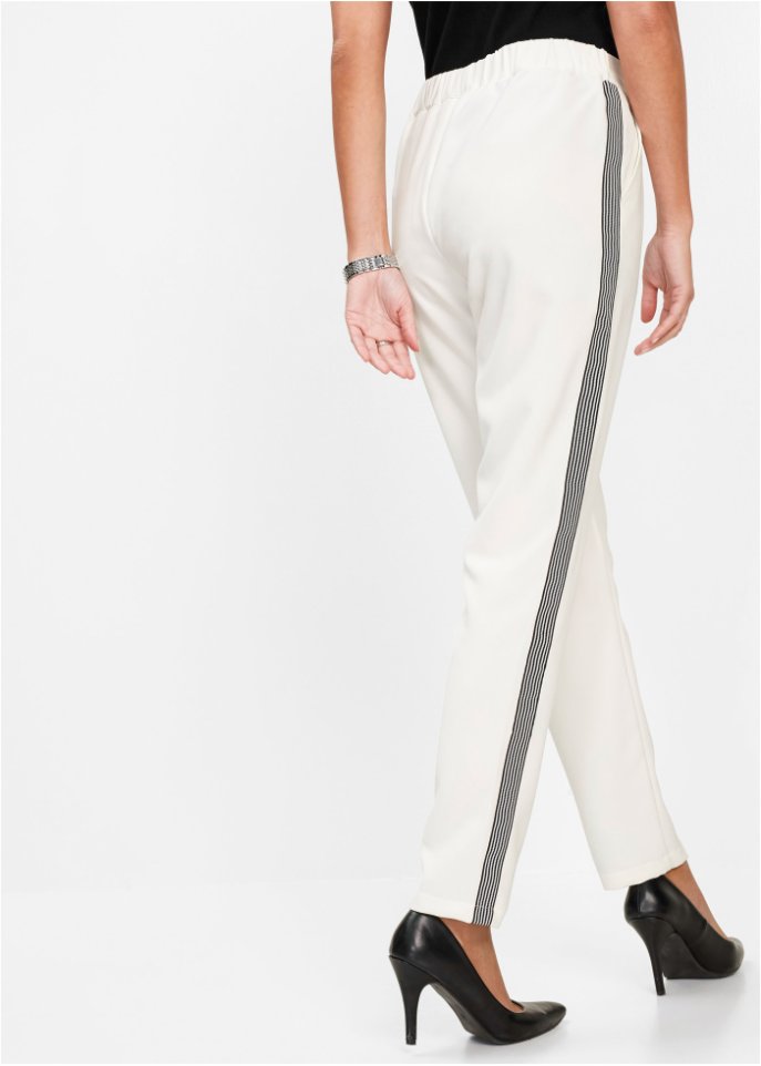 Schlupfhose mit Zierstreifen