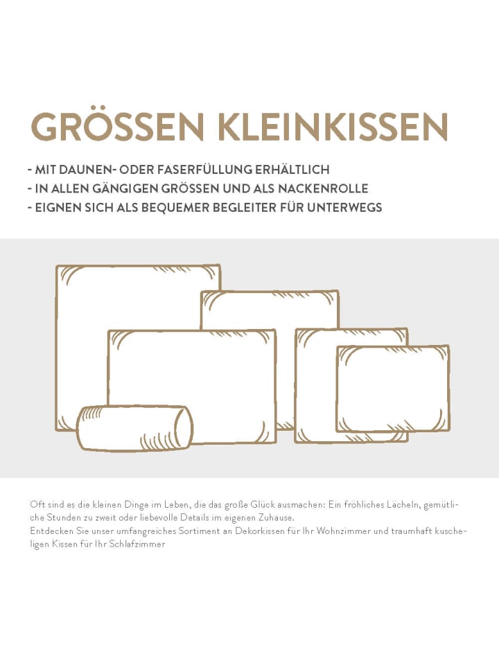 Spessarttraum 2er-Set Federnkissen Kleinkissen 