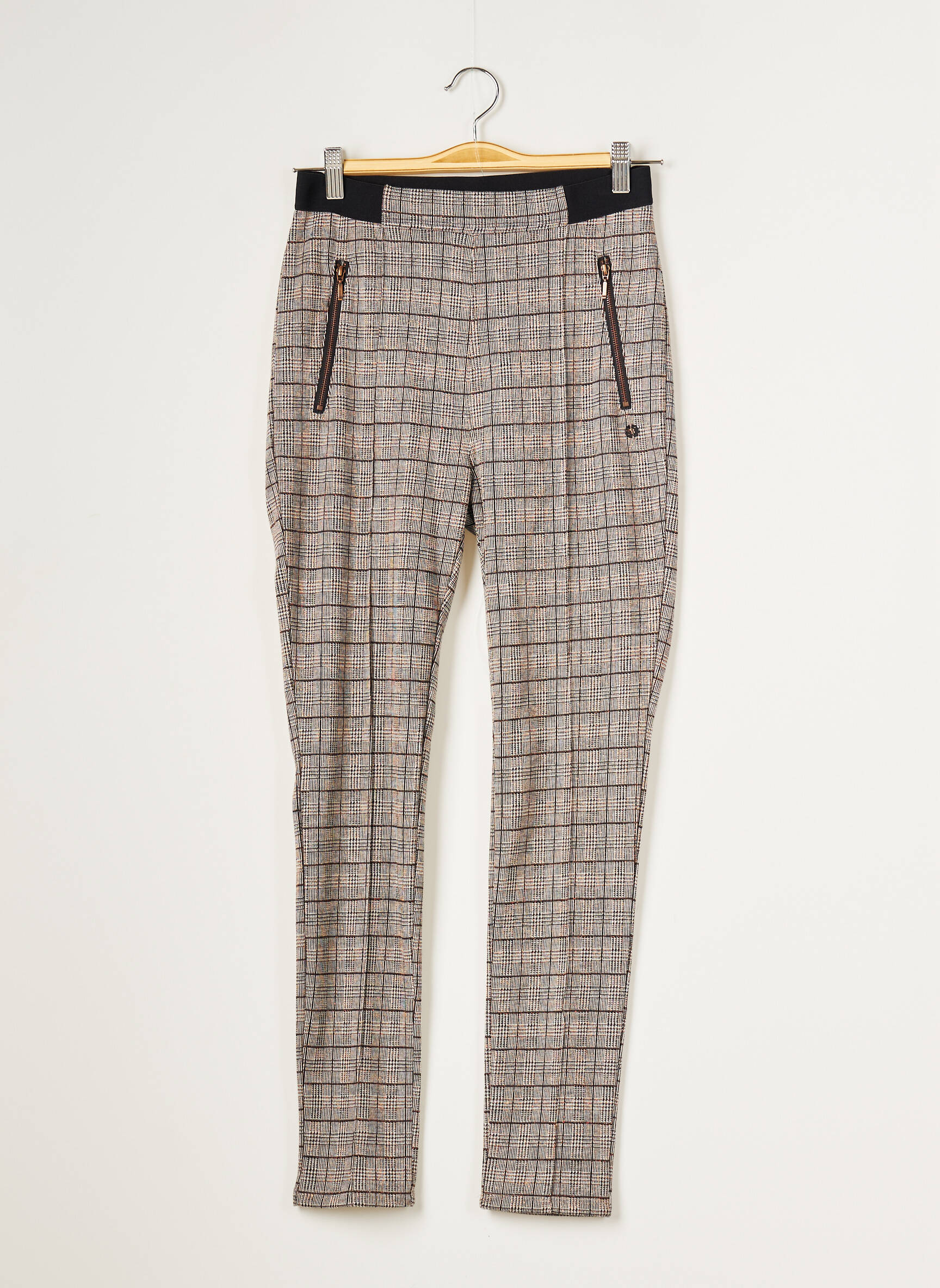 Beckaro Pantalons Droits Fille couleur noir