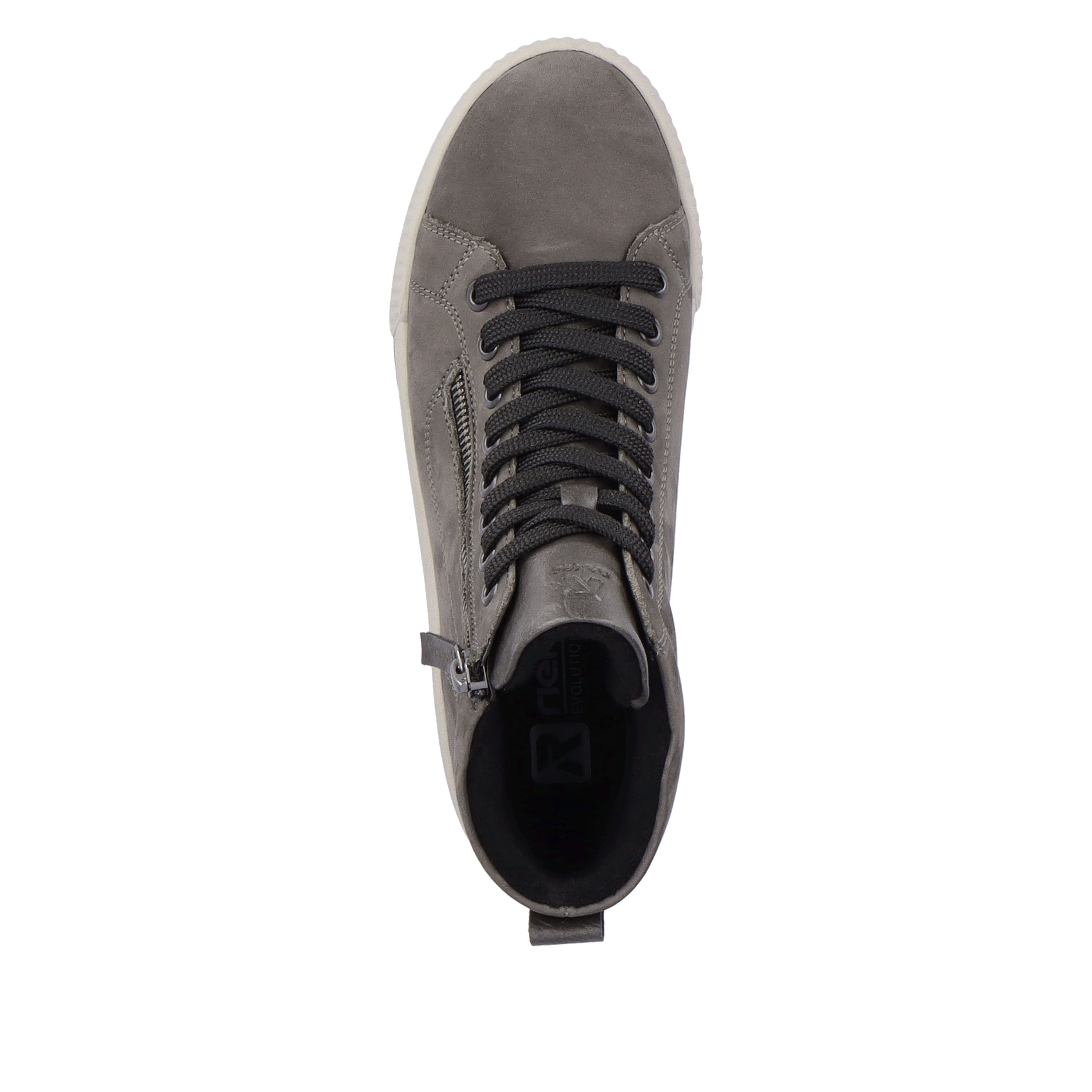 Rieker Damen Sneaker High stone grey