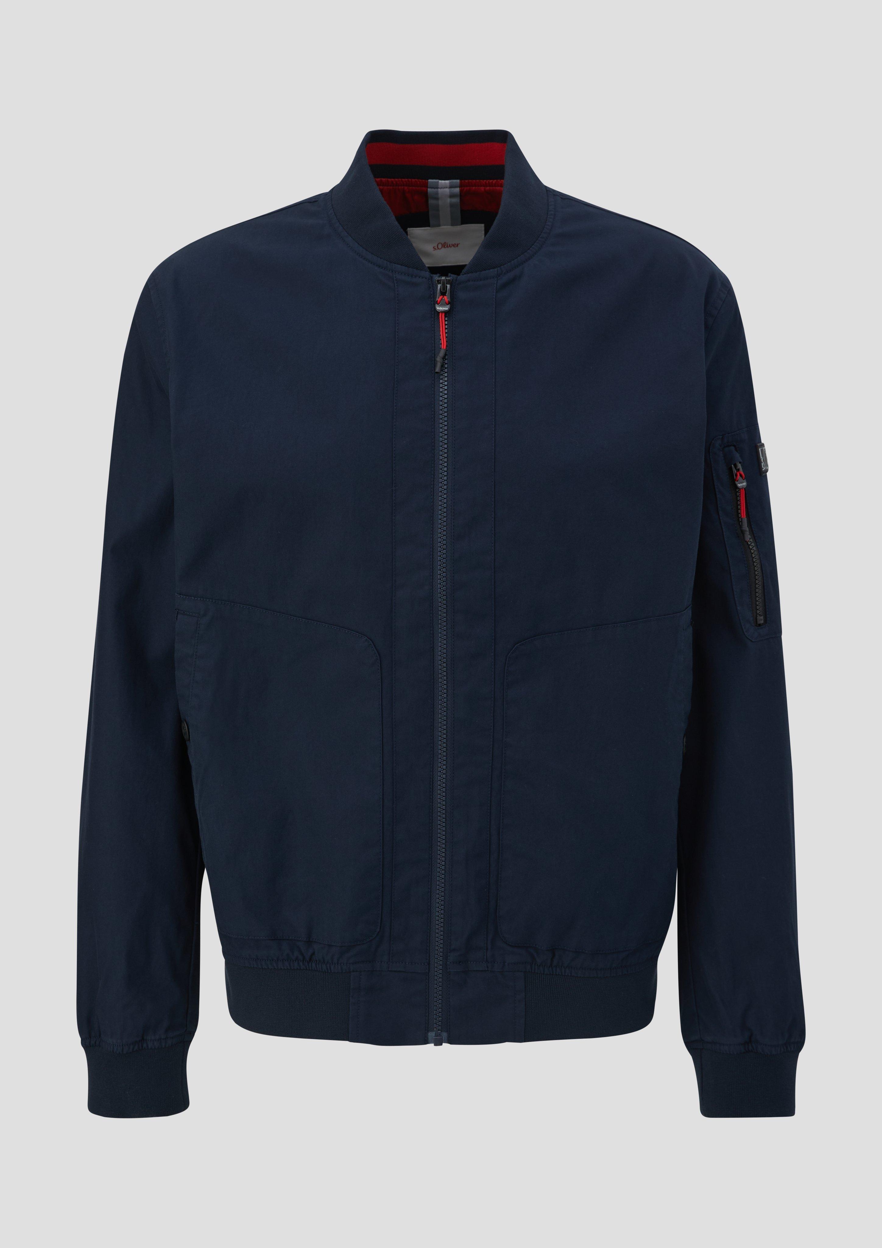 Bomberjacke mit aufgesetzten Taschen  2149036-5978