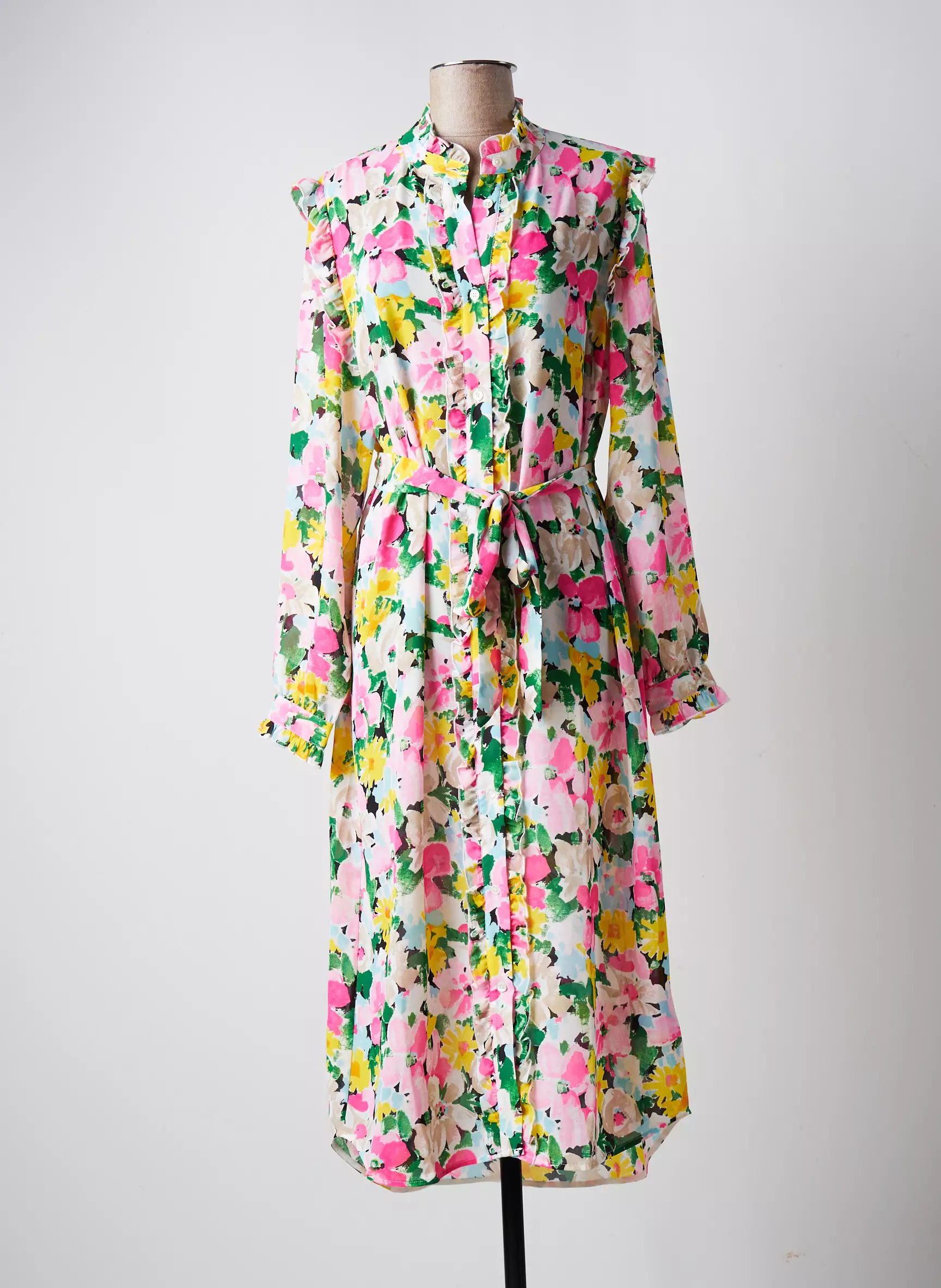 Essentiel Antwerp Robes Mi Longues Femme couleur rose
